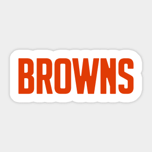 Browns Sticker